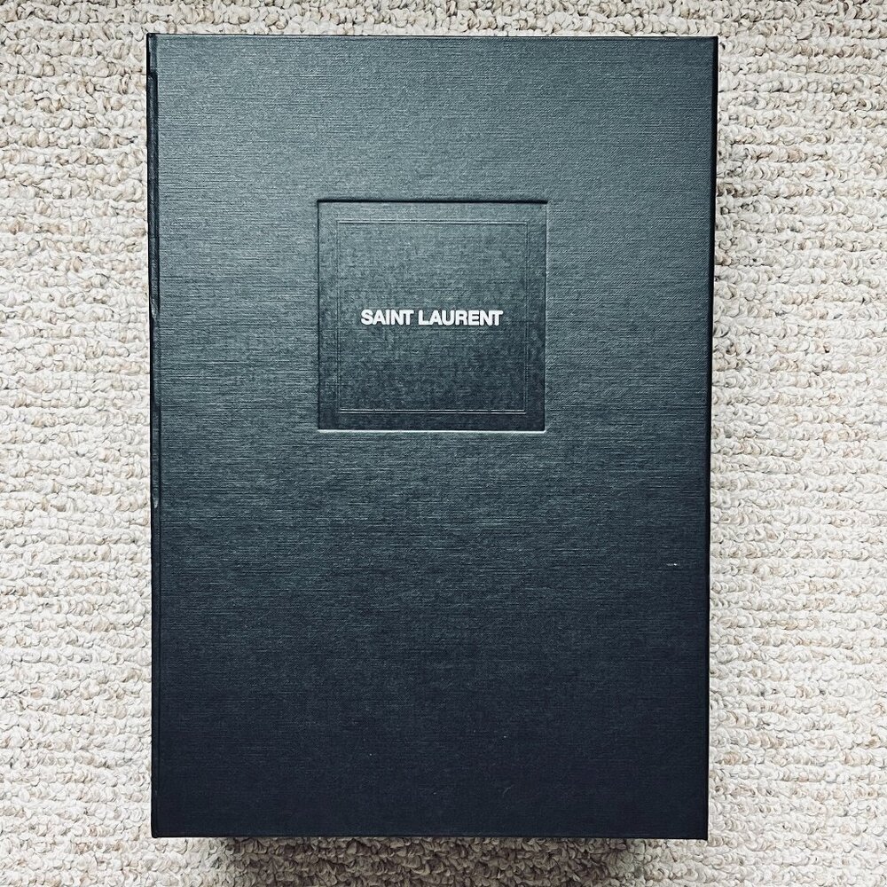 YSL Saint Laurent Box & Card Bundle. for gift packing / storage